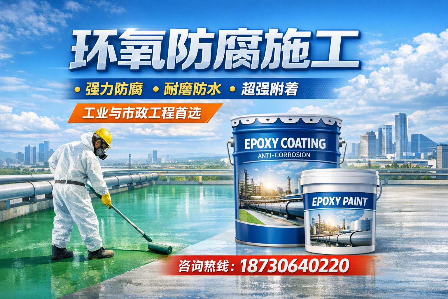 在 甘南 进行环氧防腐施工的注意事项