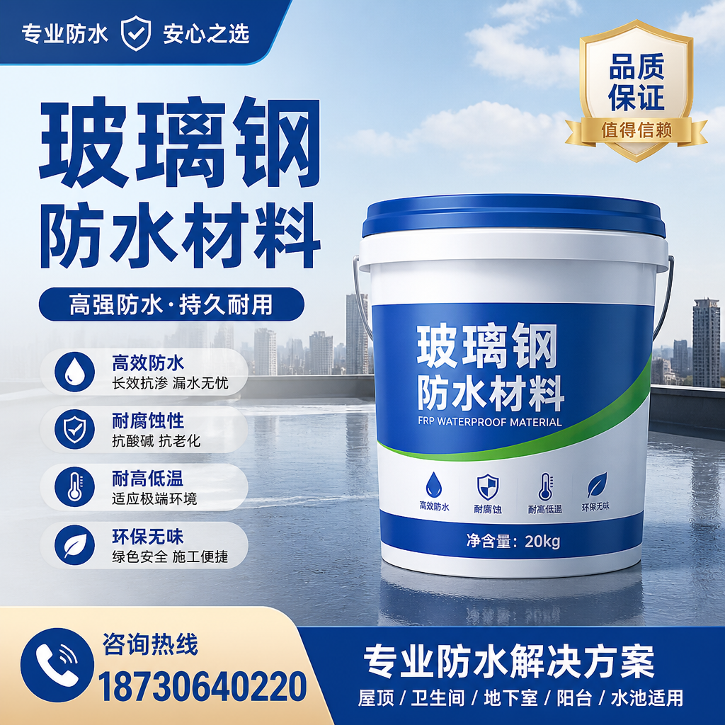 了解玻璃钢防水材料的市场趋势，甘南 企业不可不知