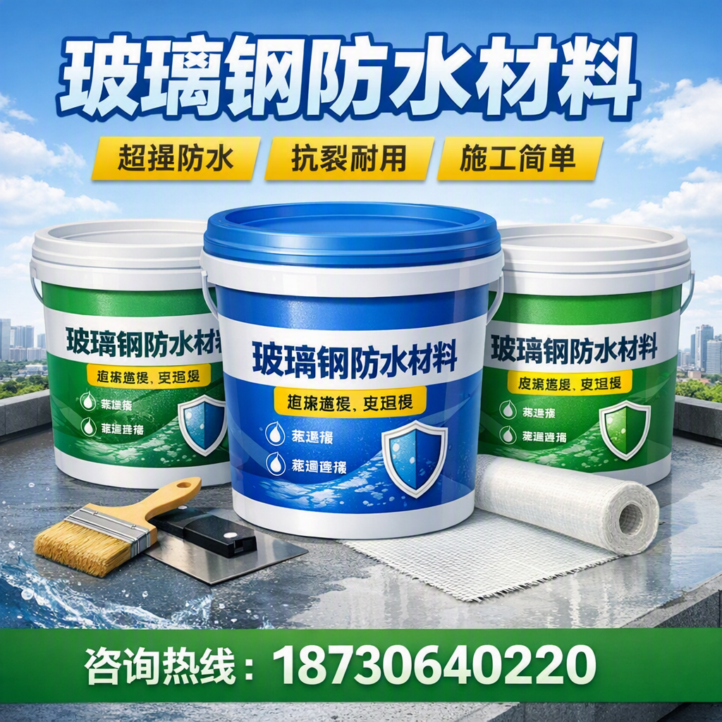 了解玻璃钢防水材料的市场趋势，甘南 企业不可不知